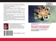 Portada del libro de Nociones de funciones lineales y cuadráticas