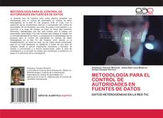 Buchcover von METODOLOGÍA PARA EL CONTROL DE AUTORIDADES EN FUENTES DE DATOS