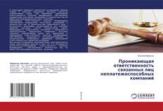 Copertina di Проникающая ответственность связанных лиц неплатежеспособных компаний