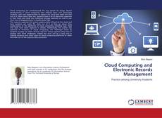 Copertina di Cloud Computing and Electronic Records Management