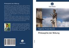 Capa do livro de Philosophie der Bildung 