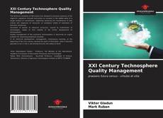 Buchcover von XXI Century Technosphere Quality Management