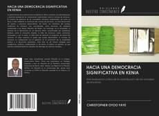 Buchcover von HACIA UNA DEMOCRACIA SIGNIFICATIVA EN KENIA