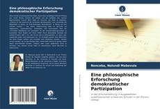 Capa do livro de Eine philosophische Erforschung demokratischer Partizipation 