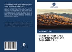 Portada del libro de Iranische Belutsch-Eliten: Demographie, Kultur und Politik (1979-2019)