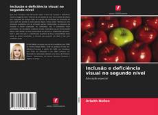 Buchcover von Inclusão e deficiência visual no segundo nível