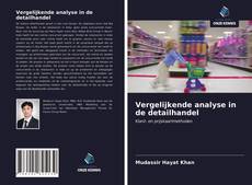 Buchcover von Vergelijkende analyse in de detailhandel