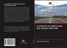 Buchcover von LE CONCEPT DE VÉRITÉ DANS UNE LANGUE AFRICAINE