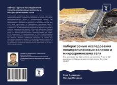 Capa do livro de лабораторные исследования полипропиленовых волокон и микрокремнезема геля 