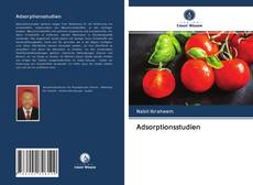 Adsorptionsstudien kitap kapağı