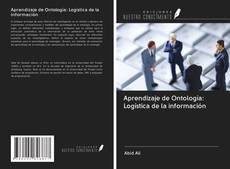 Couverture de Aprendizaje de Ontología: Logística de la información