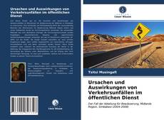 Bookcover of Ursachen und Auswirkungen von Verkehrsunfällen im öffentlichen Dienst