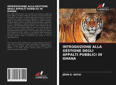 Capa do livro de INTRODUZIONE ALLA GESTIONE DEGLI APPALTI PUBBLICI IN GHANA 