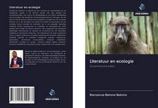 Copertina di Literatuur en ecologie