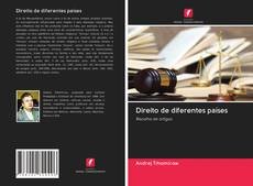 Bookcover of Direito de diferentes países