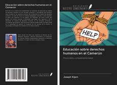 Buchcover von Educación sobre derechos humanos en el Camerún