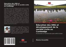 Éducation des ONG et développement de la société civile au Cambodge kitap kapağı