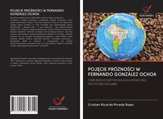 Portada del libro de POJĘCIE PRÓŻNOŚCI W FERNANDO GONZÁLEZ OCHOA