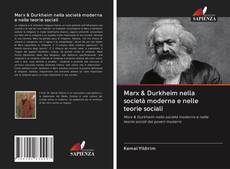 Capa do livro de Marx & Durkheim nella società moderna e nelle teorie sociali 