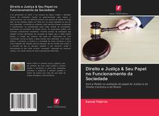 Direito e Justiça & Seu Papel no Funcionamento da Sociedade kitap kapağı