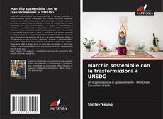 Buchcover von Marchio sostenibile con le trasformazioni + UNSDG