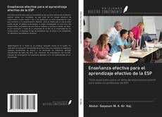 Capa do livro de Enseñanza efectiva para el aprendizaje efectivo de la ESP 