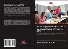 Bookcover of Un enseignement efficace pour un apprentissage efficace de l'ESP