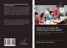 Portada del libro de Skuteczne nauczanie dla efektywnego uczenia się ESP