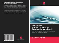 Обложка Actividade antimicrobiana de Decalepsis hamiltoni