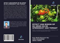 Couverture de EFFECT VAN BORON OP DE GROEI EN DE OPBRENGST VAN TOMAAT