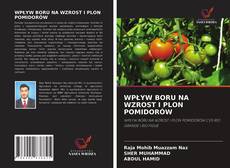 Bookcover of WPŁYW BORU NA WZROST I PLON POMIDORÓW