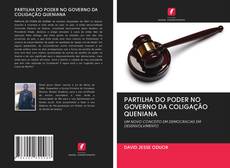 PARTILHA DO PODER NO GOVERNO DA COLIGAÇÃO QUENIANA kitap kapağı