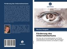 Bookcover of Förderung des Unternehmertums