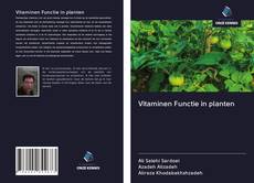 Buchcover von Vitaminen Functie in planten