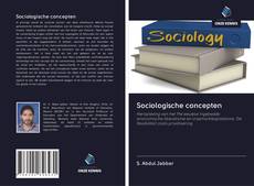 Couverture de Sociologische concepten