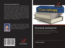 Portada del libro de Koncepcje socjologiczne