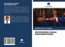 Portada del libro de REFERENZEN GENAU DOKUMENTIEREN