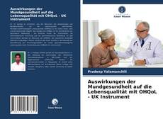 Capa do livro de Auswirkungen der Mundgesundheit auf die Lebensqualität mit OHQoL - UK Instrument 