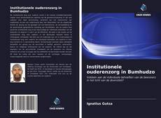 Bookcover of Institutionele ouderenzorg in Bumhudzo