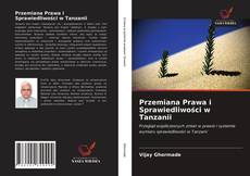 Buchcover von Przemiana Prawa i Sprawiedliwości w Tanzanii