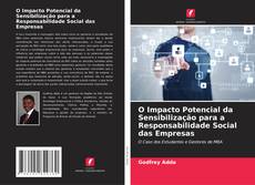Capa do livro de O Impacto Potencial da Sensibilização para a Responsabilidade Social das Empresas 