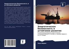 Bookcover of Энергетическая безопасность и устойчивое развитие