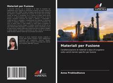 Buchcover von Materiali per Fusione