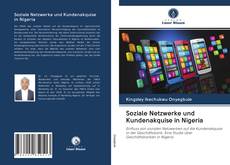 Buchcover von Soziale Netzwerke und Kundenakquise in Nigeria