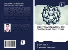 Couverture de ЭЛЕКТРОКАТАЛИЗАТОРЫ ДЛЯ СОВРЕМЕННОЙ ЭНЕРГЕТИКИ