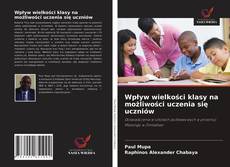 Bookcover of Wpływ wielkości klasy na możliwości uczenia się uczniów