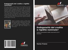 Portada del libro de Endogeneità del credito o rigidità nominale?