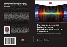 Partage de pratiques factuelles dans l'enseignement ouvert et à distance kitap kapağı