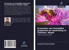 Buchcover von Economie van huiselijke productie en marketing in Chitwan, Nepal