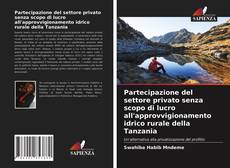 Обложка Partecipazione del settore privato senza scopo di lucro all'approvvigionamento idrico rurale della Tanzania